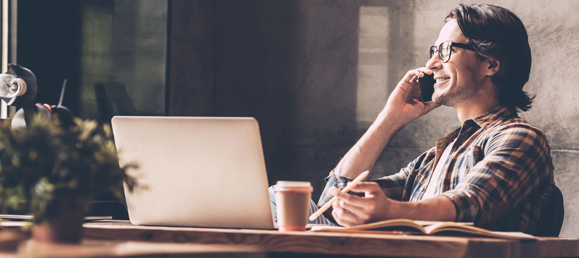 Staying In Touch With His Colleagues